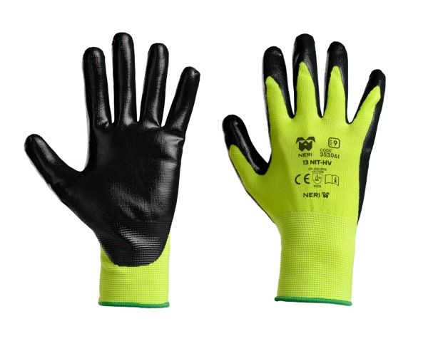 Guanto a filo continuo calibro 13 in poliestere / nitrile 3121X