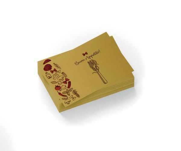 Tovaglietta rettangolare in carta paglia decorate 30 x 40 cm pacco da 500 pezzi