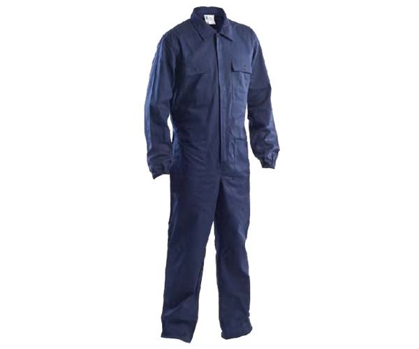 PPLOYAL TUTA INTERA 260 g CON ELASTICO AI POLSI 100% r COTONE MASSAUA BLU