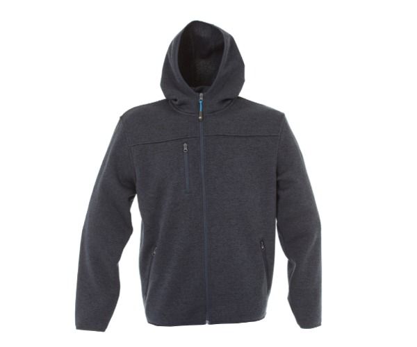 Felpa zip intera Quebec Capo in maglia (knitted fleece) 100% polyestere 300 gr