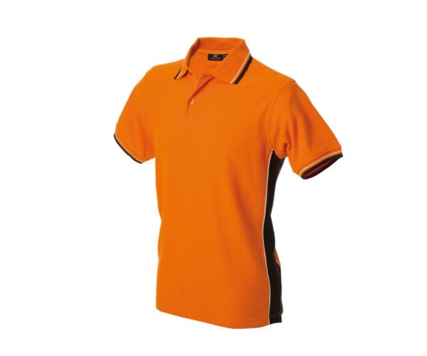 Polo ankara MAN JRC orange cotone piquet 200 gr