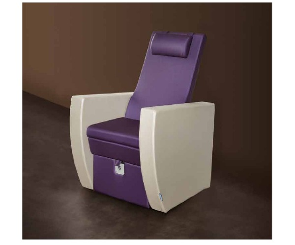POLTRONA podologica PACIFIC PODO CON VASCA inox estraibile colore a